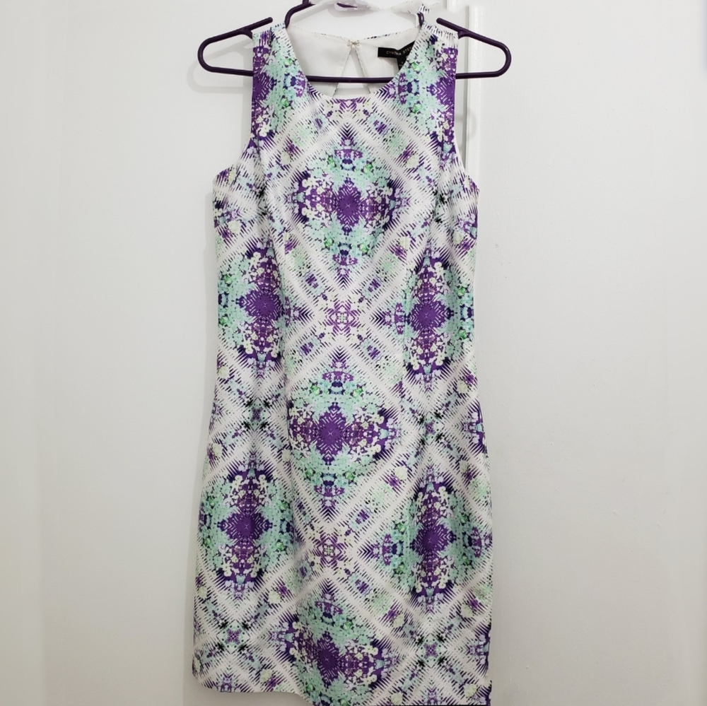 NWT Cynthia Steffe dress in pure plum sz US6